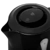 Chaleira elétrica Adler | AD 1244 | elétrica | 1850 W | 2,5 L | plástico | base rotativa 360° | preta