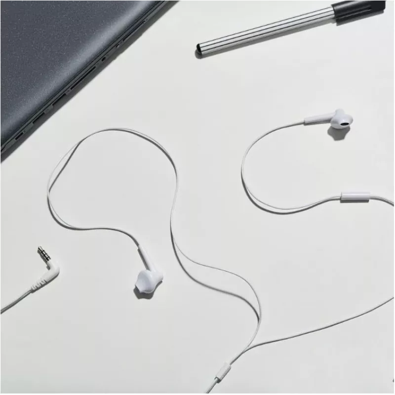 Headset in-ear com fios Panasonic RP-TCM55E — 10–24000 Hz, cabo de 1,2 m, 14 g, preto