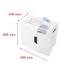 Destruidora de documentos HSM shredstar X8, 4,5 x 30 mm + mecanismo de corte de CD separado