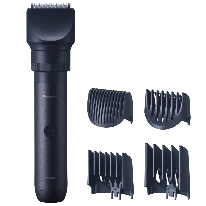 Panasonic | Conjunto de aparador de barba, cabelo e corpo | ER-CKN2-A301 MultiShape | Sem fios | Húmido e Seco | 58 níveis de comprimento | Preto