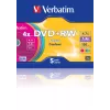 VERBATIM 43297 Verbatim DVD+RW slim Jewel Case 5 4.7GB 4x cor