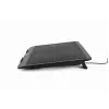 Suporte para portátil Gembird NBS-1F15-04 para portáteis até 15 polegadas, preto, ABS, 330×250×25 mm