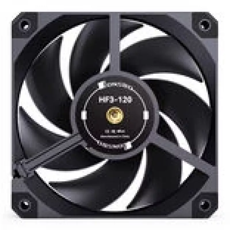 Ventoinha de caixa de 120 mm Jonsbo HF3-120 PWM, preto, modelo HF3-120HB