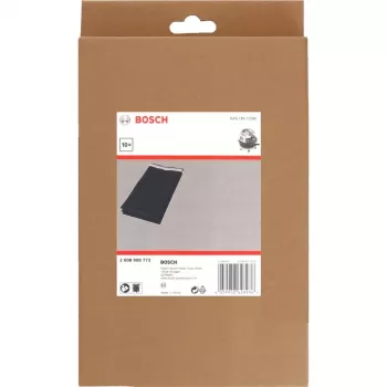 Sacos de pó descartáveis Bosch GAS 18V-12 MC Professional, pretos, 10 unid.