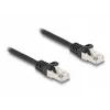 Cabo de rede DeLOCK ficha RJ50 para ficha RJ50 S/FTP 0,25 m preto