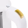 Chaleira elétrica Adler AD 1305WG — 1,7 l, 2200 W, vidro/plástico, branco/dourado/transparente