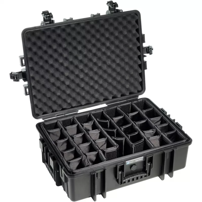 B&W Cases RPD/6500 divisória de espuma