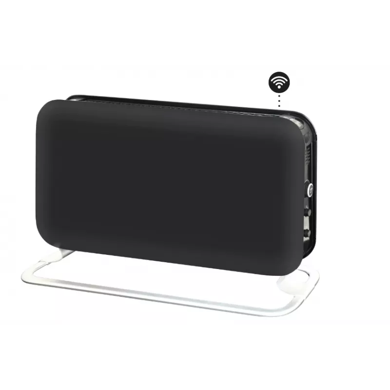 Mill Aquecedor por convecção CO1200WIFI3preto GEN3, 1200 W, Wi-Fi+App, adequado para divisões até 18 m², indicador LED, preto
