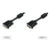 Cabo de extensão DVI-D DIGITUS 2 m, DVI-D para DVI-D, preto