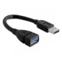 Cabo USB DeLOCK 82776 0,15 m preto