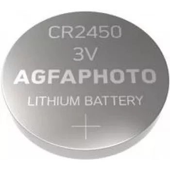 Pilha botão AgfaPhoto CR 2450 lítio 3 V 5 unidades (150-803258)
