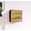 Conjunto de armários de sala Cama VIGO 23 preto/carvalho wotan