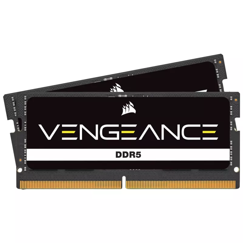 SO-DIMM 64 GB DDR5-4800 (2x 32 GB) Dual-Kit, memória preta, CMSX64GX5M2A4800C40, Vengeance