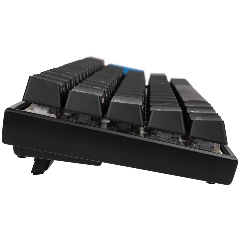 Teclado gaming Ducky Mecha Mini USB alemão preto