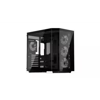 Caixa de PC KRUX Empero KRXD010, ATX, preta – suporta GPUs até 420 mm, dissipador de CPU até 155 mm, 2x baías de 3,5