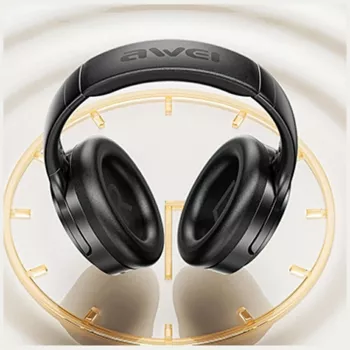 Auscultadores Awei Bluetooth AT20 ANC ENC 6.0 — sem fios, over-ear com ANC e ENC, Bluetooth 6.0