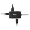 Yenkee YHB 4341BK hub USB 3.0 de 4 portas com entrada de alimentação Micro USB