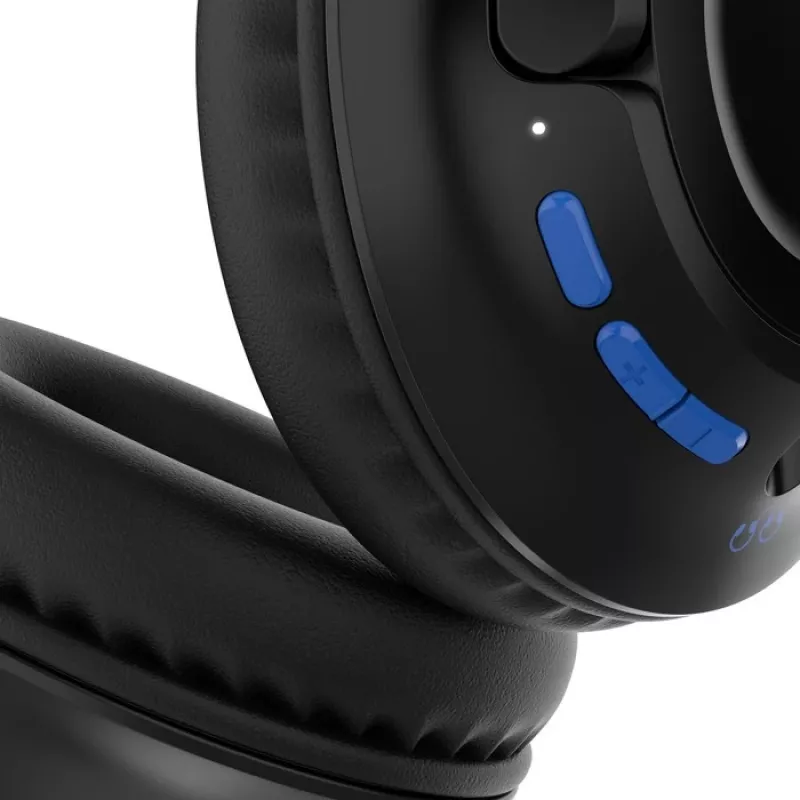 Belkin SoundForm Inspire - headset - over-ear - Bluetooth - sem fios, com fios - ficha jack 3,5 mm - preto (AUD006BTBLK)