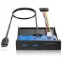 GrauGear G-MP02 - Universal - Tampa frontal - preto - 102 mm - 102 mm - 25 mm