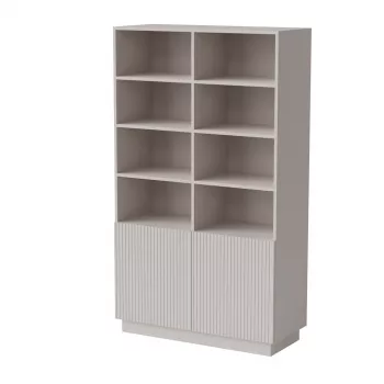 Armário de arrumação Cama Meble LIVERTI estante 100×420×1705 mm cashmere