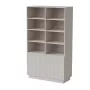 Cama Meble LIVERTI estante para livros, 100x42x171 cm, caxemira