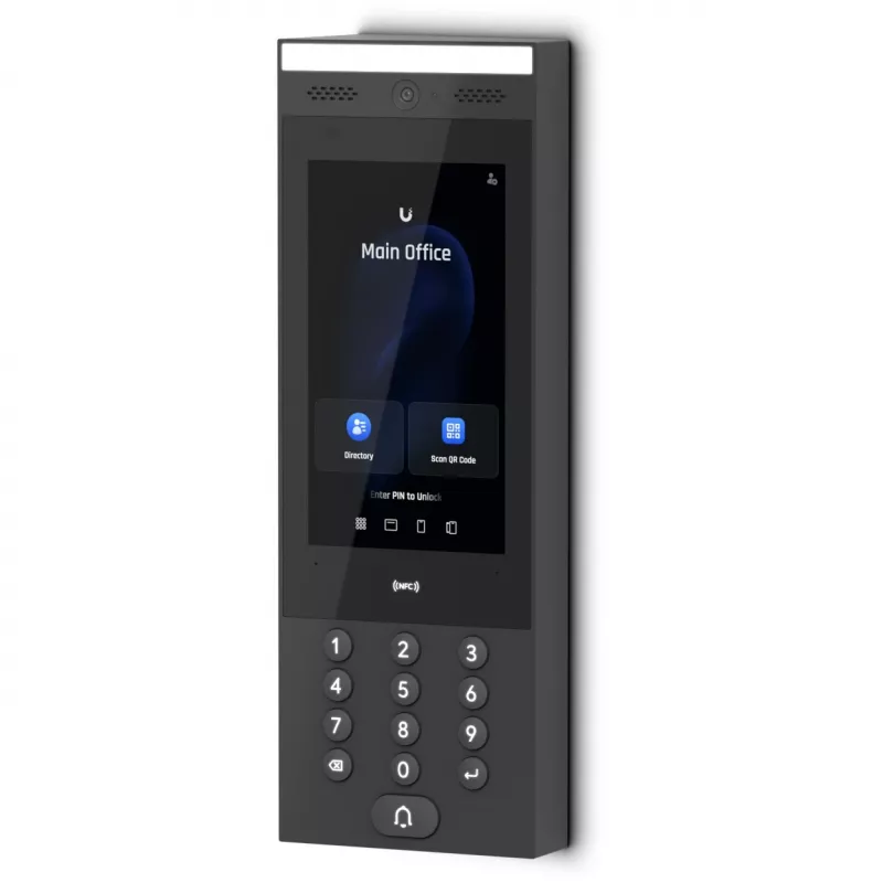 Suporte Ubiquiti UACC-Intercom-WM preto 122,5 mm de largura 324,8 mm de altura