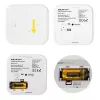 Sensor de monóxido de carbono QOLTEC 52577 — alarme a pilhas, nível sonoro 85 dB