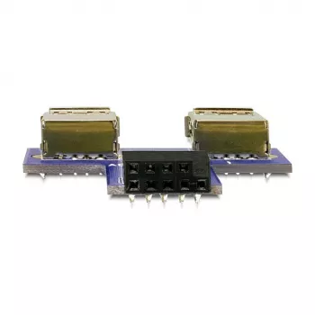 DeLOCK 9 pinos 2,54 mm 2 x USB 2.0 1 x 9 pinos 2,54 mm preto azul prateado