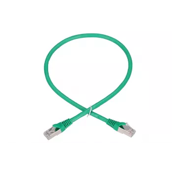 Cabo de rede Extralink LAN cabo de patch Cat.6 FTP RJ-45 Cat6 0,5 m verde