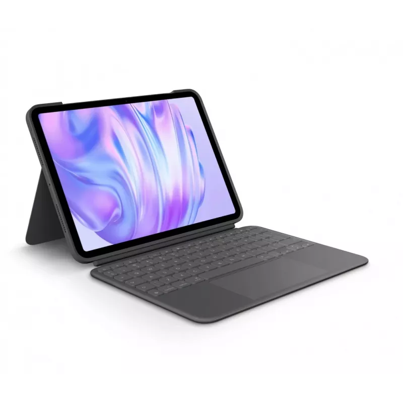 Teclado Logitech Combo Touch QWERTY US International Trackpad Graphite