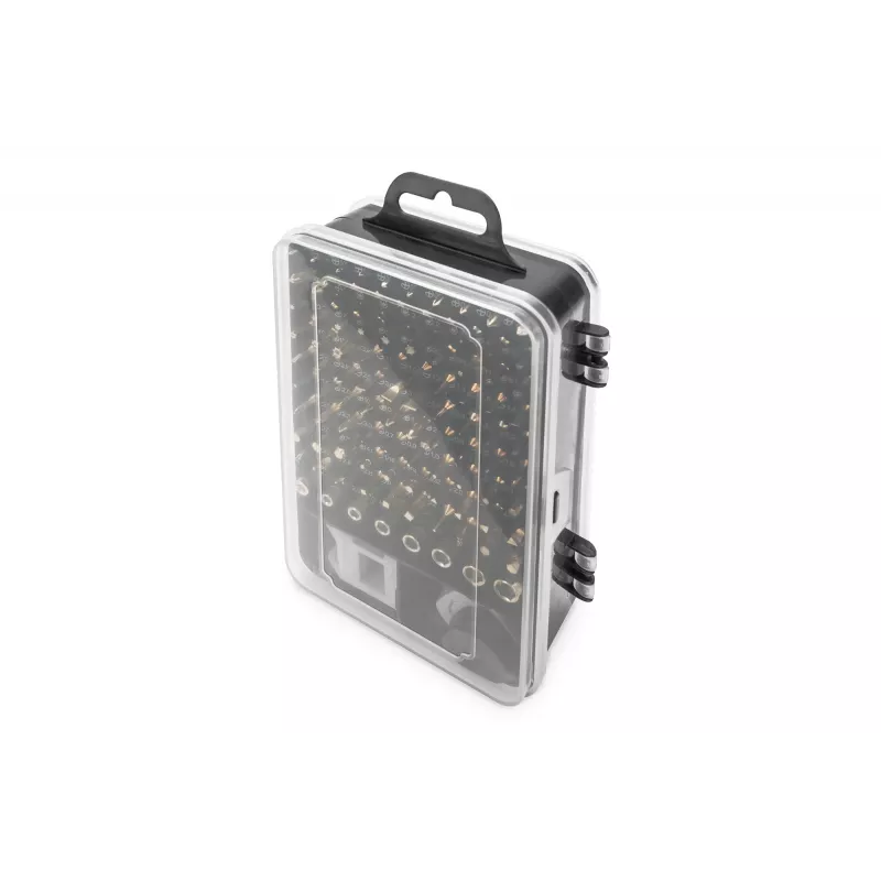 Conjunto de chaves de precisão Digitus 115 peças 98 bits Security Torx Hex Phillips