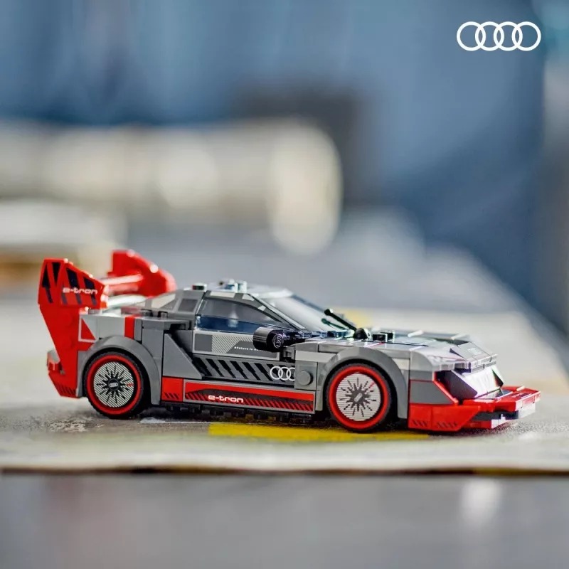 Lego Speed Champions 76921 Audi S1 E-Tron Quattro conjunto de construção de carro de corrida
