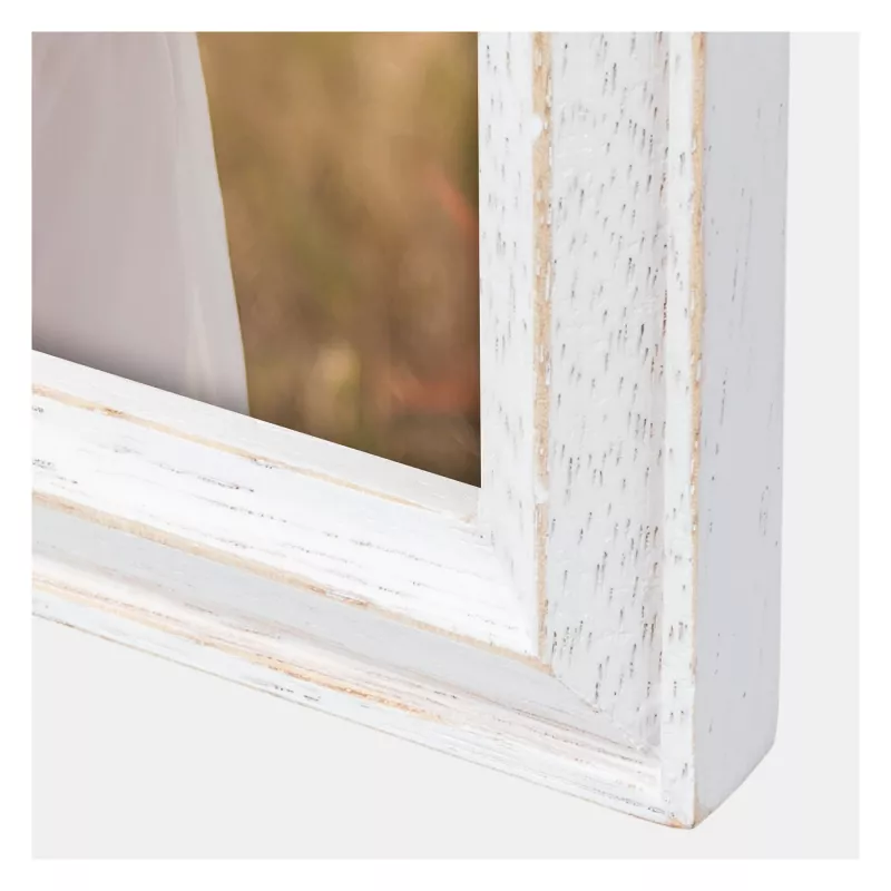 Moldura de madeira ZEP Rosel White 13x18 AC257W