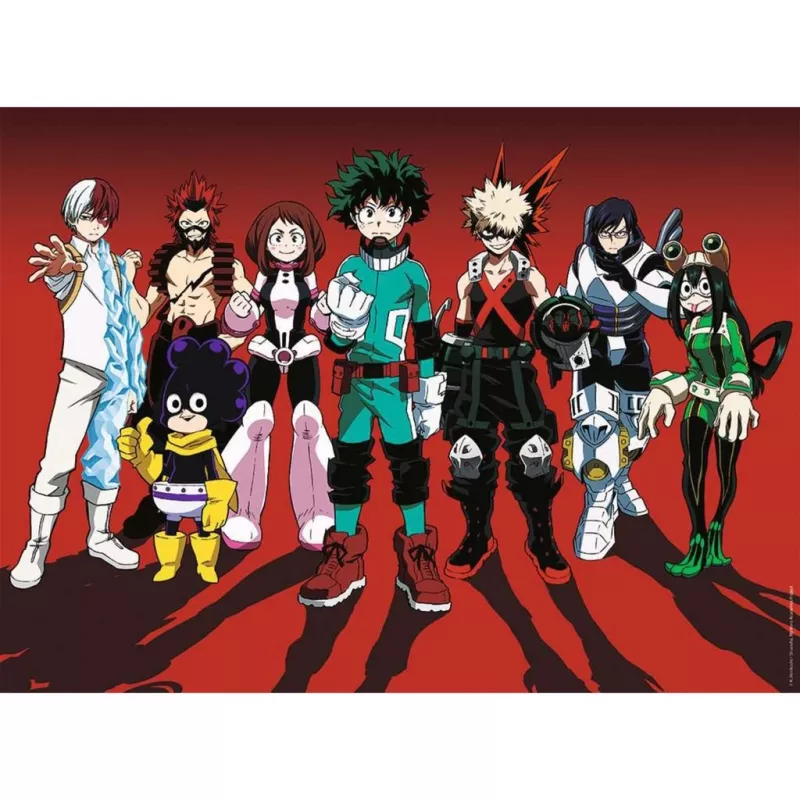 Puzzle My Hero Academia - Super-heróis (500 peças)