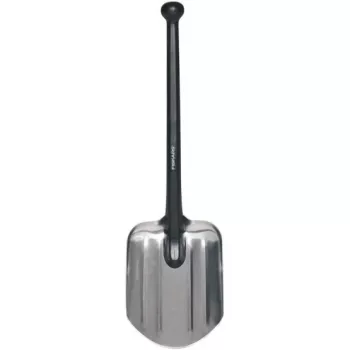 Fiskars 1001574 pá/colher de jardim plástico, aço preto, aço inoxidável