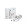 Medidor de energia AEOTEC AEOEZWA046C3A60 — três pinças 60 A com Z-Wave para monitorização monofásica ou trifásica