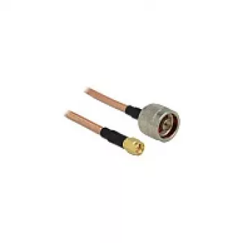 Cabo coaxial RG-142 DeLOCK 88896 0,4 m SMA