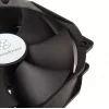 Ventoinha SILVERSTONE 140 mm SST-FHP141 v2.0 — ventoinha de caixa/dissipador PWM 140 mm, preta