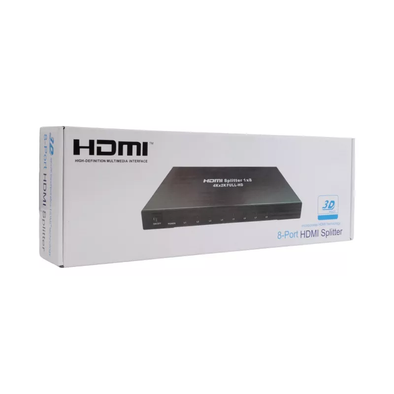 Splitter HDMI Sbox HDMI-8-V2 1x8 4K@30 Hz
