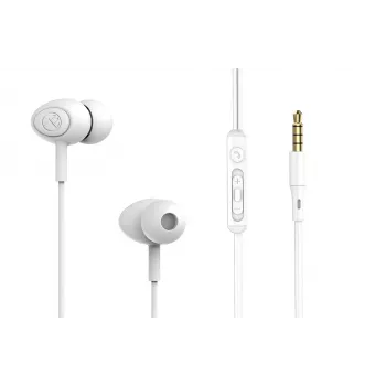 Auscultadores in-ear Tellur Basic Gamma com fios branco