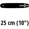 Guia de serra maciça Einhell 4500363 25 cm