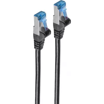 Cabo de rede ShiverPeaks BS75713-S 3m Cat6a S/FTP preto