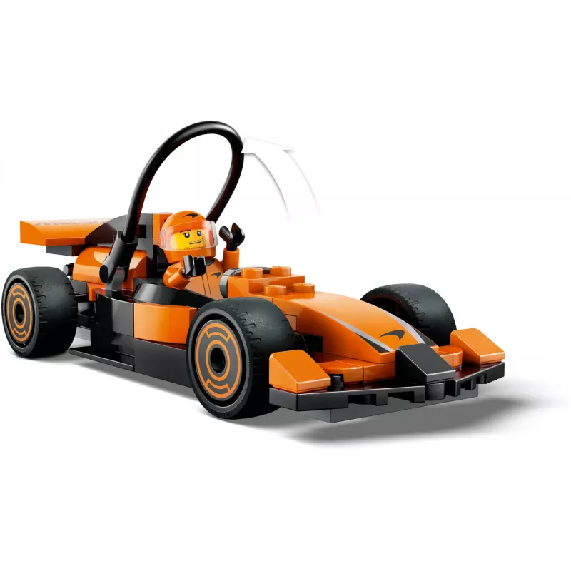 LEGO City F1 Racer McLaren Racing Car 60442 — conjunto de construção, 86 peças, 1 minifigura, a partir dos 6 anos