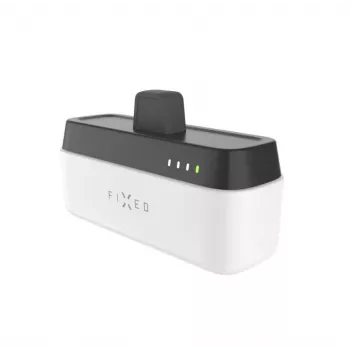 Powerbank portátil FIXED FIXZEN-5PL-WH, 5000 mAh, saída USB-C 5V/3A, 9V/2,22A, 12V/1,67A, branco