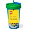 Copo com palhinha Room Copenhagen LEGO Iconic Boy Azul-claro (azul/verde, 500 ml)