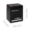Qoltec 53033 bateria AGM 12 V 4,5 Ah, máx. 1,35 A, sem manutenção