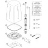 Antena omnidirecional Teltonika PR1IC970 0,617-4,3 GHz Wi-Fi