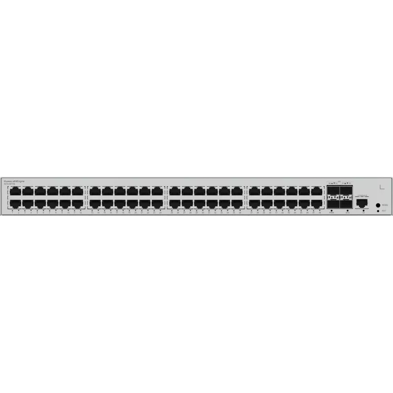 Switch HUAWEI CloudEngine S310-48T4S — 48x Gigabit Ethernet (10/100/1000), 1U, consola RJ-45, cinzento
