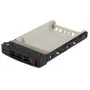 Supermicro preto (Gen 3) suporte de disco hot-swap de 2,5