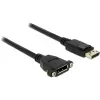 Cabo DisplayPort DeLOCK 85114 1 m macho-macho preto